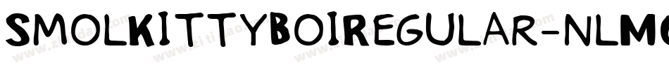 SmolKittyBoiRegular-nlMO-2字体转换