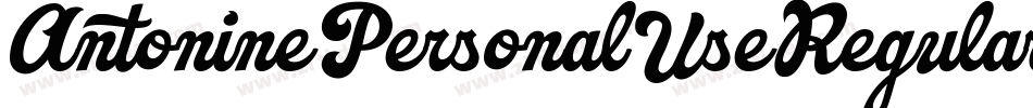 AntoninePersonalUseRegular-la9X字体转换 AntoninePersonalUseRegular-la9X字体转换