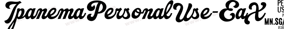 IpanemaPersonalUse-EaX8z字体转换