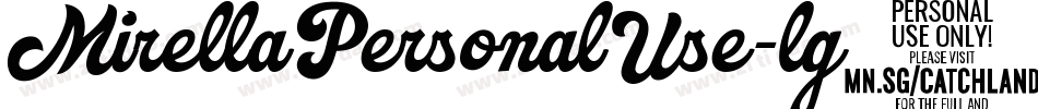 MirellaPersonalUse-lg940字体转换