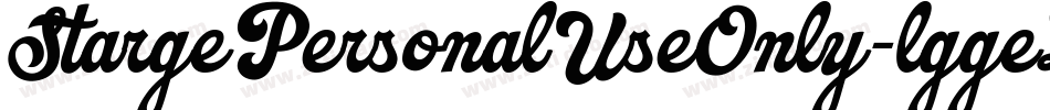 StargePersonalUseOnly-lggeZ字体转换 StargePersonalUseOnly-lggeZ字体转换