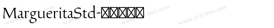 MargueritaStd字体转换