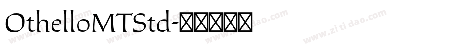 OthelloMTStd字体转换