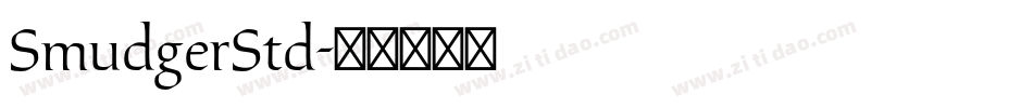 SmudgerStd字体转换
