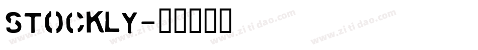 Stockly字体转换