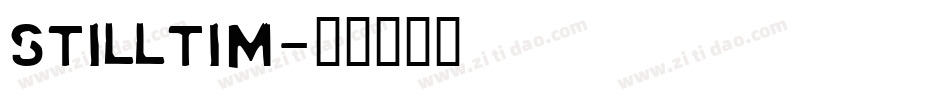 stilltim字体转换