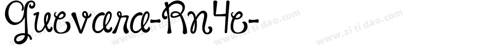 Guevara-Rn4e字体转换
