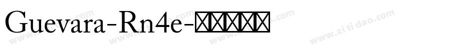 Guevara-Rn4e字体转换