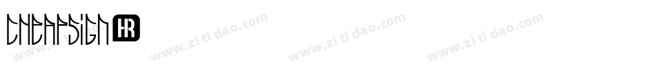 CheapSign字体转换