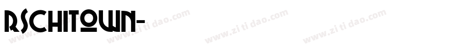 RSChiTown字体转换