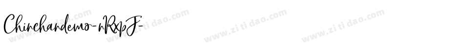 Chinchandemo-nRxpJ字体转换