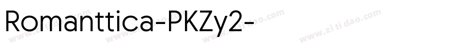 Romanttica-PKZy2字体转换