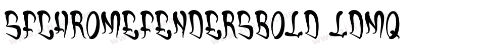 SfChromeFendersBold-ldmq字体转换 SfChromeFendersBold-ldmq字体转换