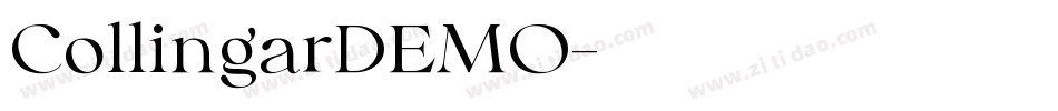 CollingarDEMO字体转换