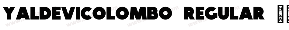 YaldeviColombo-Regular字体转换