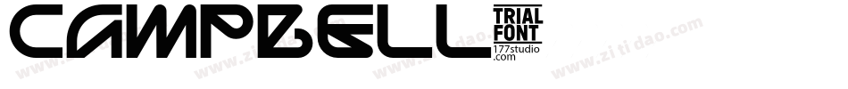 Campbell字体转换