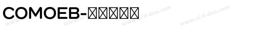 COMOEB字体转换
