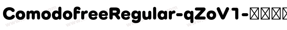 ComodofreeRegular-qZoV1字体转换