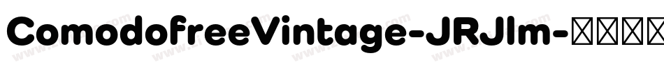 ComodofreeVintage-JRJlm字体转换