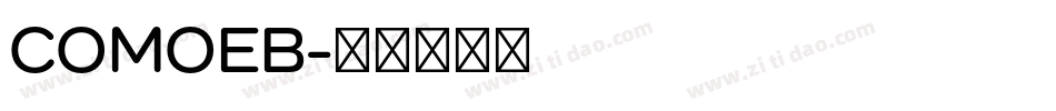 COMOEB字体转换