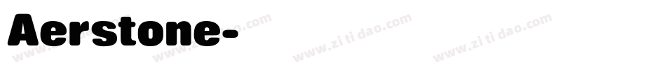 Aerstone字体转换