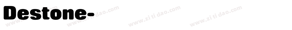 Destone字体转换