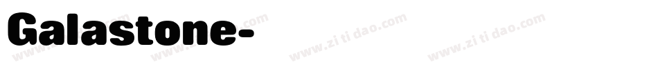 Galastone字体转换