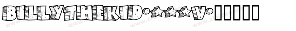 BillyTheKid-546v字体转换