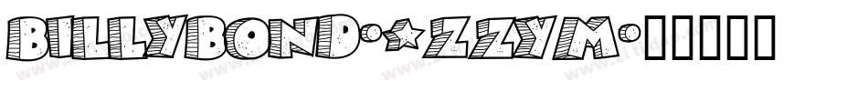 Billybond-3zZYM字体转换