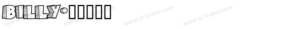 billy字体转换