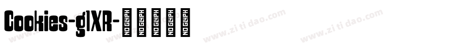 Cookies-g1XR字体转换