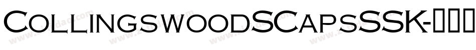 CollingswoodSCapsSSK字体转换