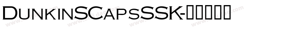 DunkinSCapsSSK字体转换