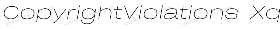 CopyrightViolations-XqEK字体转换