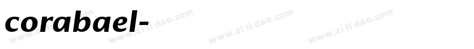 corabael字体转换
