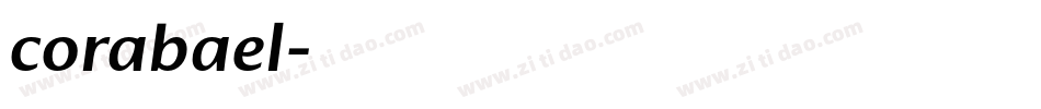 corabael字体转换