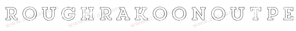 RoughRakoonOutPersonalUse-dGzR字体转换