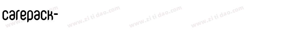 CarePack字体转换
