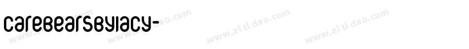 CarebearsbyIacy字体转换
