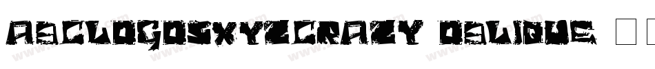 ABCLogosXYZCrazy-Oblique字体转换