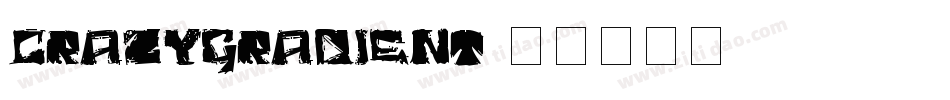 CrazyGradient字体转换