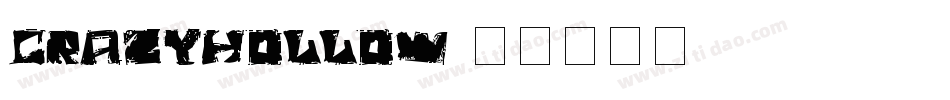 CrazyHollow字体转换
