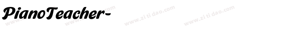PianoTeacher字体转换