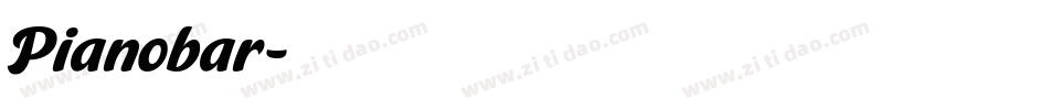 Pianobar字体转换