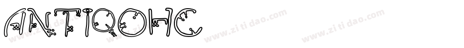 ANTIQOHC字体转换