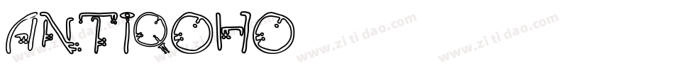 ANTIQOHO字体转换