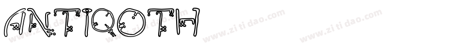 ANTIQOTH字体转换