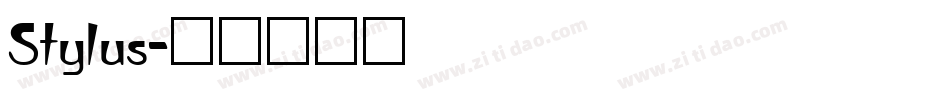 Stylus字体转换