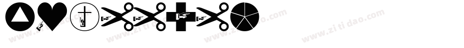 Crosses字体转换