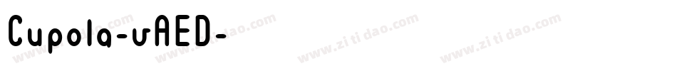Cupola-vAED字体转换